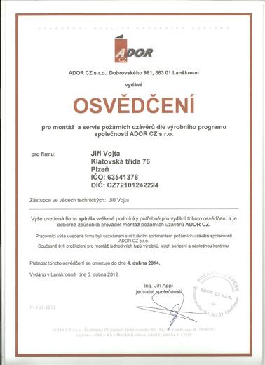 Certifikáty